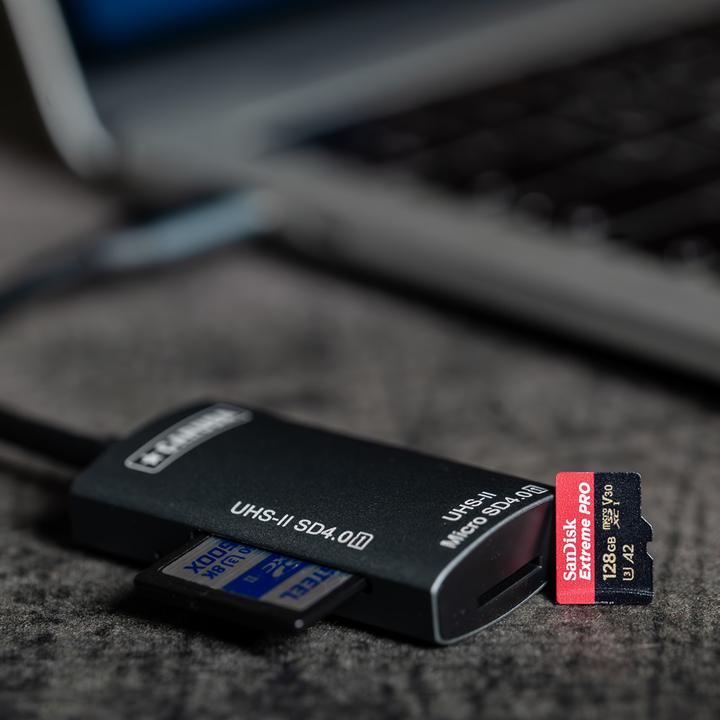 Image du produit Caruba Lecteur de cartes SD 4.0 USH II + Micro SD