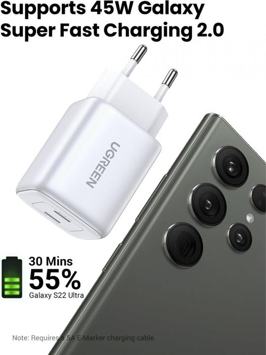 Image du produit Ugreen Nexode Mini (45 W)
