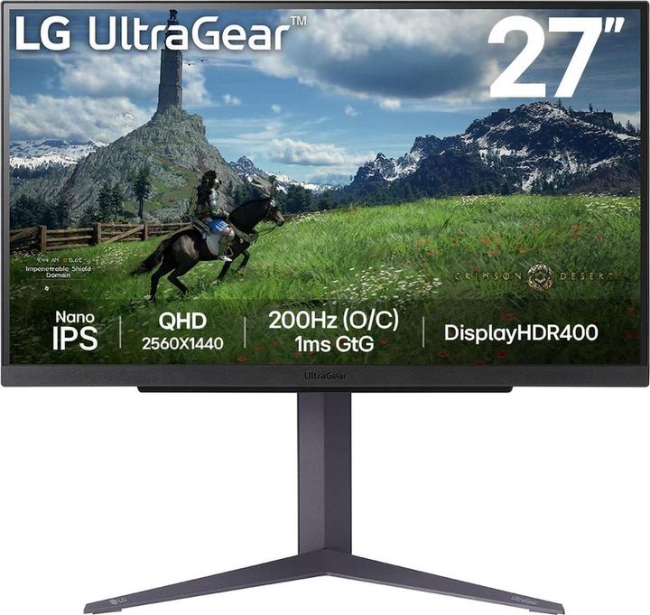 Immagine prodotto LG UltraGear 27GS85QX-B (2560 x 1440 pixel, 27")