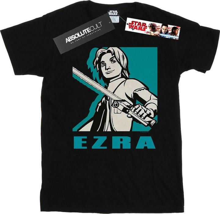 Actual product image Star Wars Mens Rebels Ezra T-Shirt (XXL)