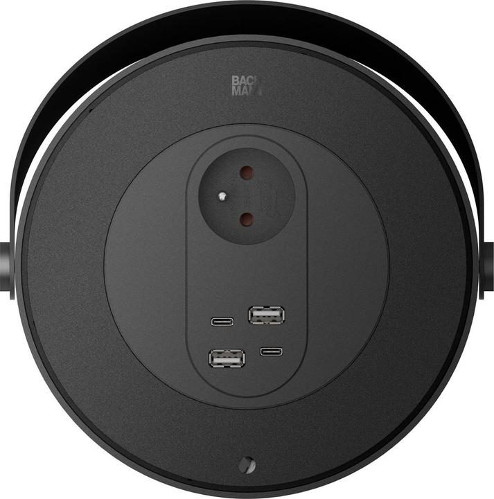 Produktbild Bachmann MOV:E 1xUTE 2xUSB A/C schwarz (1 x, USB-A, USB-C, 1.50 m)