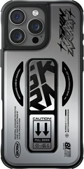 Immagine prodotto Skinarma case Kira Kobai iPhone 16 Pro Max 6.9" Magnetic Charging Grip Stand chrome (Apple iPhone 16 Pro Max)
