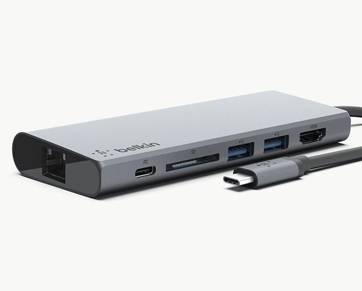 Image du produit Belkin Multimédia (USB-C, USB-A, 1 Ports)