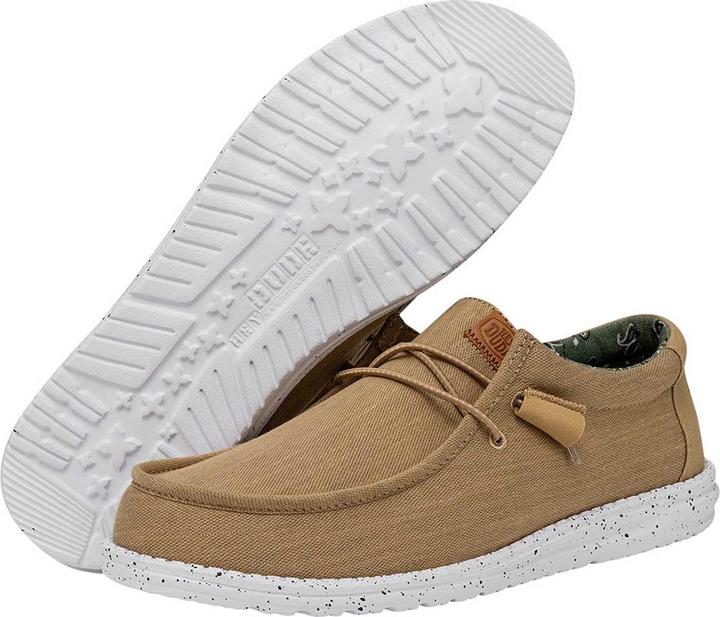 Actual product image Hey Dude Wally Washed Canvas (45)