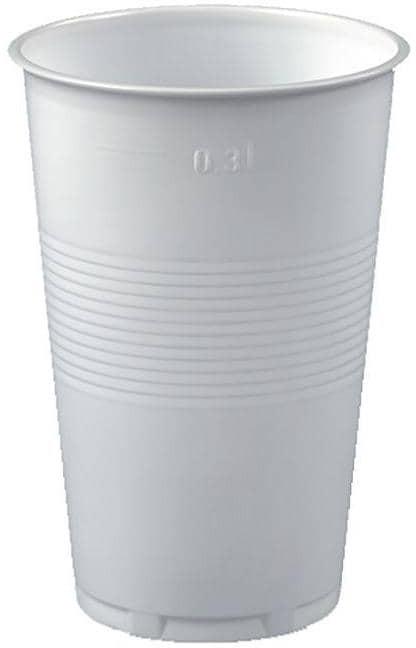 Produktbild Papstar Trinkbecher weiss 0.3 Liter (100 x)