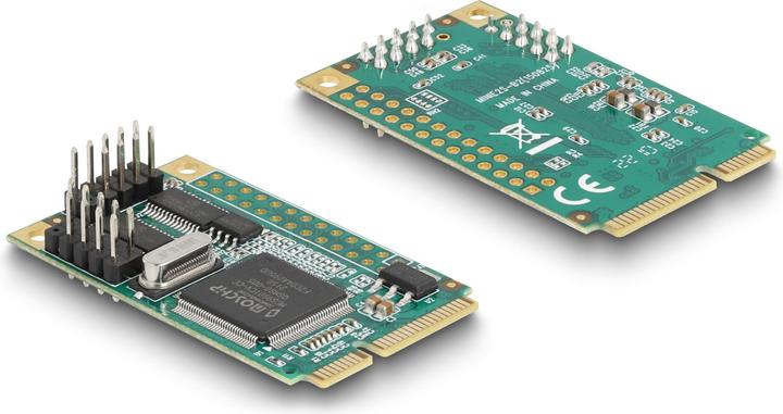 Immagine prodotto Delock Scheda mini PCIe full size a 2 x seriali RS-232 D-Sub 9 Pin