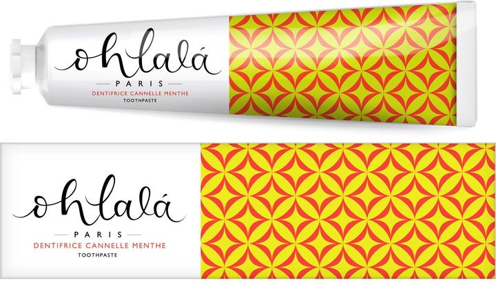 Actual product image Ohlala Toothpaste Cinnamon Mint (75 ml)