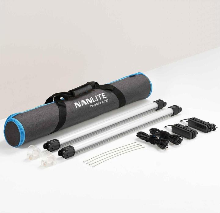 Produktbild Nanlite PavoTube II 15C 2KIT (Videoleuchte, Studioleuchte, Stableuchte)