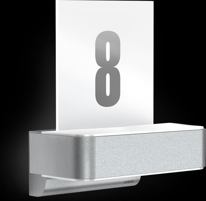 Steinel L 820 SC SI Up- & Downlight House number 087579 LED-Aussenwandleuchte mit Bewegungsmelder, L (5 m)