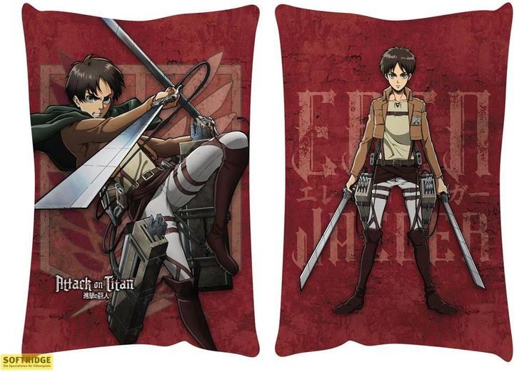 Produktbild POPbuddies Attack on Titan Kissen Eren Jaeger 50 x 35 cm (50 x 35 cm)
