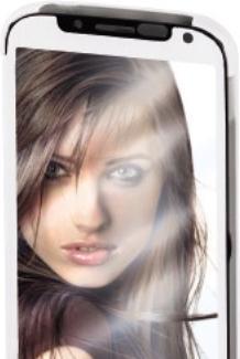 Actual product image Hama Mirror, Samsung, Galaxy S5, Silver, White (Samsung Galaxy S5)