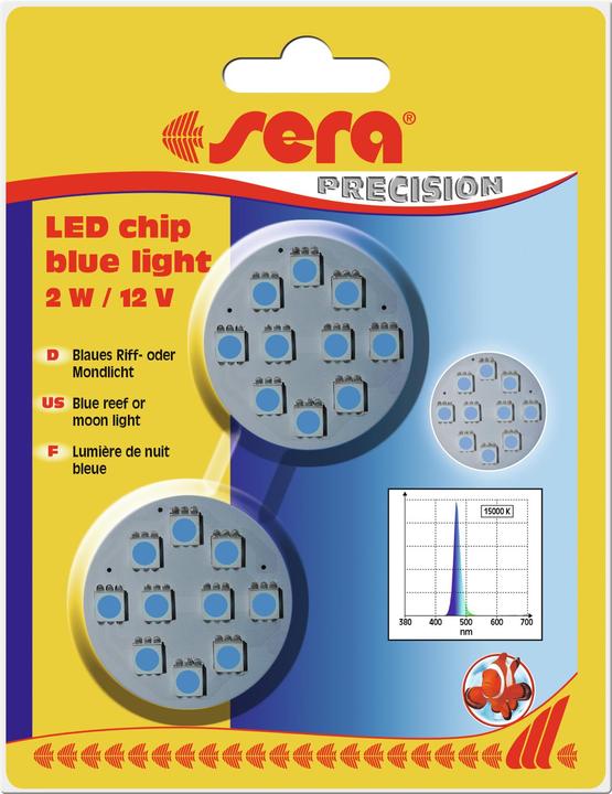 Immagine prodotto Sera Chip illuminante LED a luce blu 2 W (LED, 2 W)
