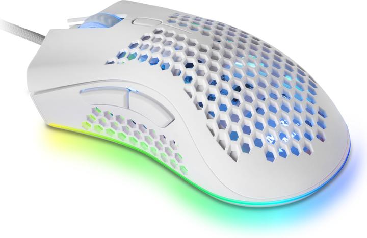 Immagine prodotto Mars Gaming Souris Filaire Gamer Mmex RGB (Blanc) (Cablato)
