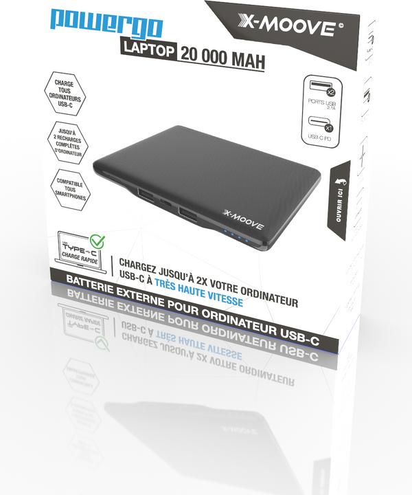 Produktbild Livoo Externer Akku Pack (20000 mAh, 30 W, 30 Wh)