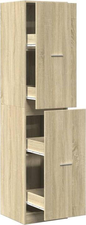 Actual product image VidaXL Pull-out larder unit Tall unit All-purpose unit Sonoma oak