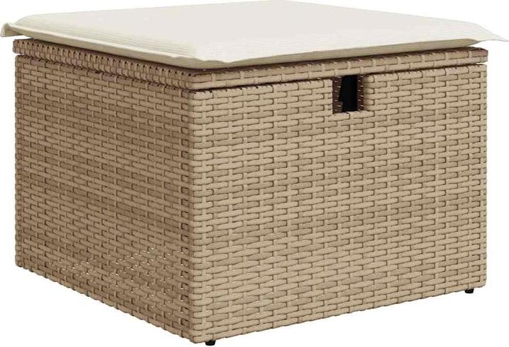 Actual product image VidaXL Garden furniture Sofa set Garden set 7-piece garden set Beige
