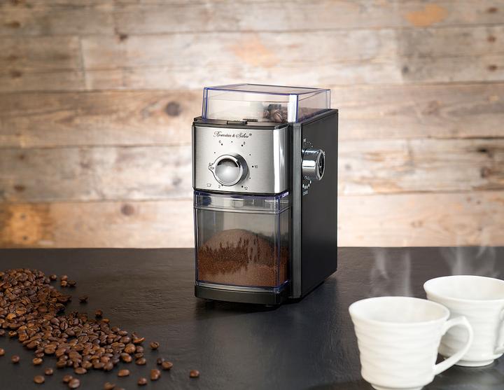 Produktbild Rosenstein & Söhne Elektrische Kaffeemühle mit Scheibenmahlwerk