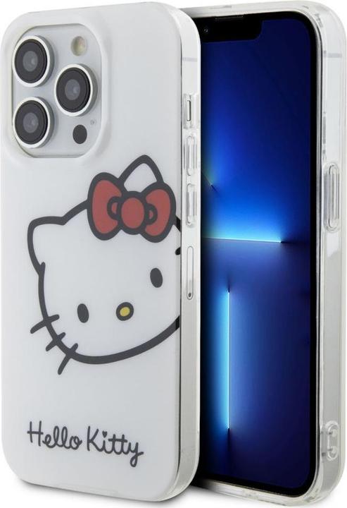 Produktbild Hello Kitty IML Head Logo Cover Hülle für iPhone 13 Pro - Weiss (Apple iPhone 13 Pro)