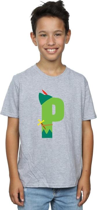 Produktbild Disney Alphabet P Is For Peter Pan TShirt Jungen (152, 158)