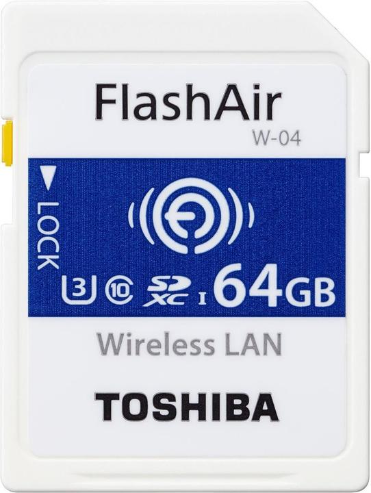 Toshiba FlashAir (64 GB, SDXC, U3, UHS-I)