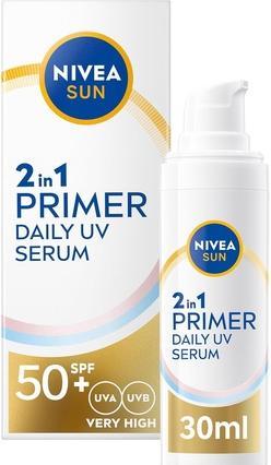 Produktbild NIVEA 2in1 Primer UV serum SPF50 (Sonnencreme, SPF 50+, 30 ml)