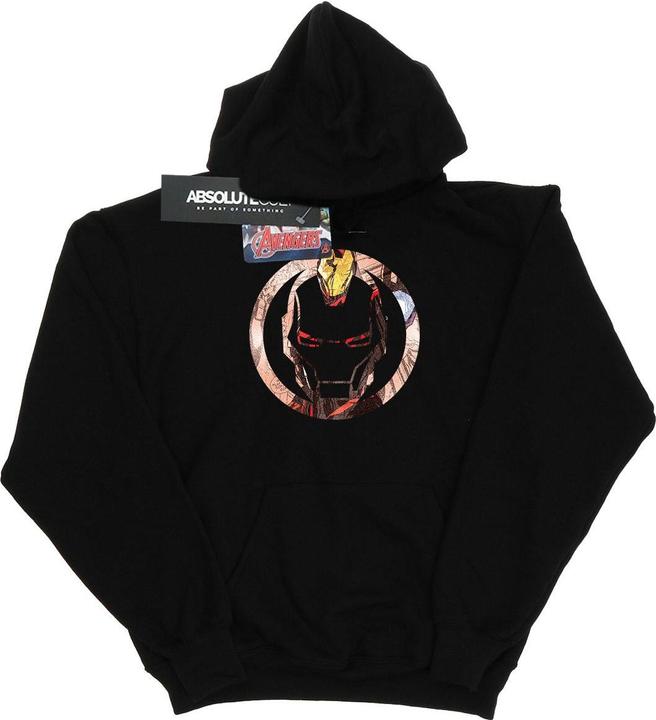 Produktbild Iron Man Montage Symbol Kapuzenpullover Mädchen (152, 158)