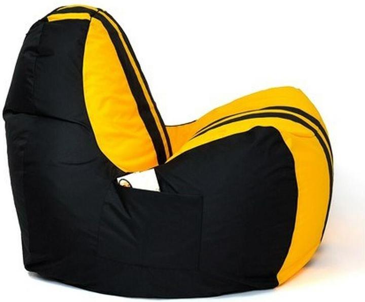 Immagine prodotto Go Gift Sako borsa pouf Ferrari nero-giallo XXL 140 x 100 cm