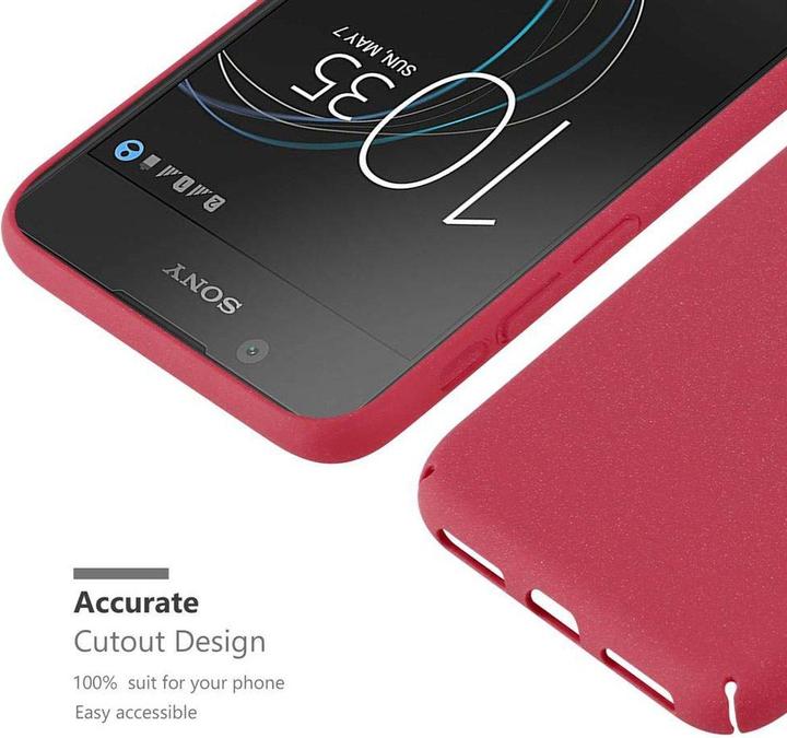 Actual product image Cadorabo Hard Cover Frosty Cover (Sony Xperia L1)