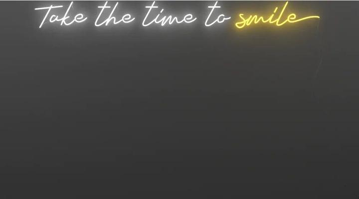 Image du produit YellowPop Smiley Take the time to smile (Prenez le temps de sourire)