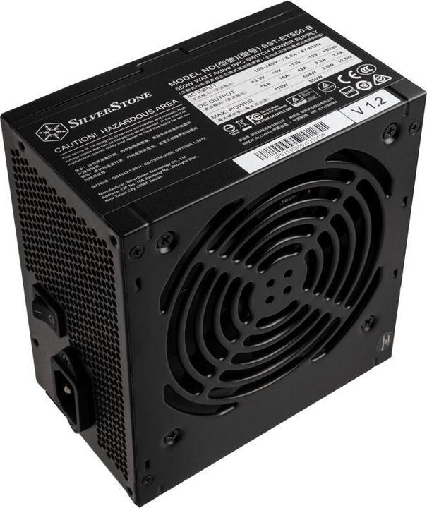 Immagine prodotto Silverstone SST-ET550-B v1.2 Alimentazione ATX 80 PLUS Bronze - 550 Watt (550 W)