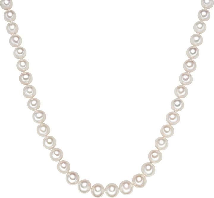 Produktbild Valero Pearls Damen Sterling Silber Süsswasser-Zuchtperle Weiss - 3830 (Sterling Silber, Perlseide)