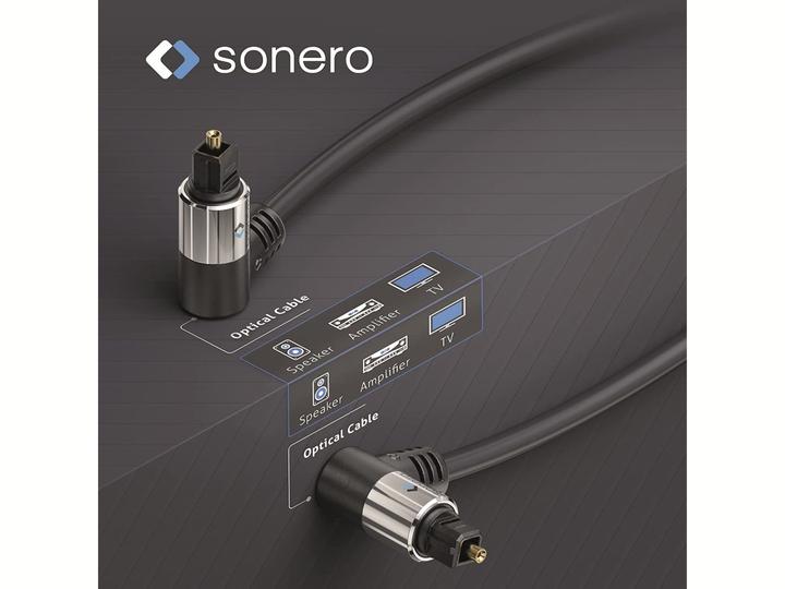 Image du produit Sonero Câble audio Toslink - Toslink 3 m (3 m, TOSLINK)