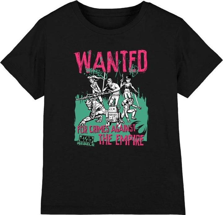Star Wars Wanted Rebels TShirt