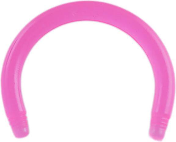 Immagine prodotto Star Piercing Asta micro circolare per bilancieri rosa (Acrilico, senza ottone)