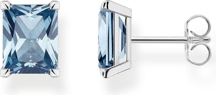 Produktbild Thomas Sabo Ohrstecker blauer Stein silber (925er Silber)