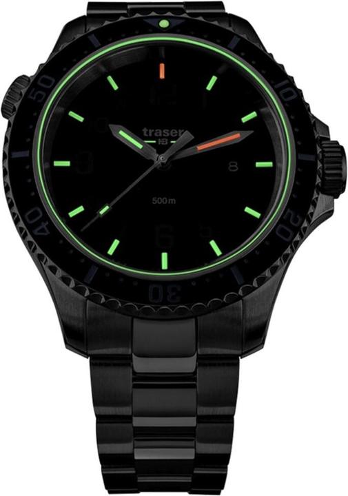 Immagine prodotto Traser H3 109376 P67 T25 SuperSub Set Nero 46 mm Orologio subacqueo 50ATM (Orologio sub, 46 mm)