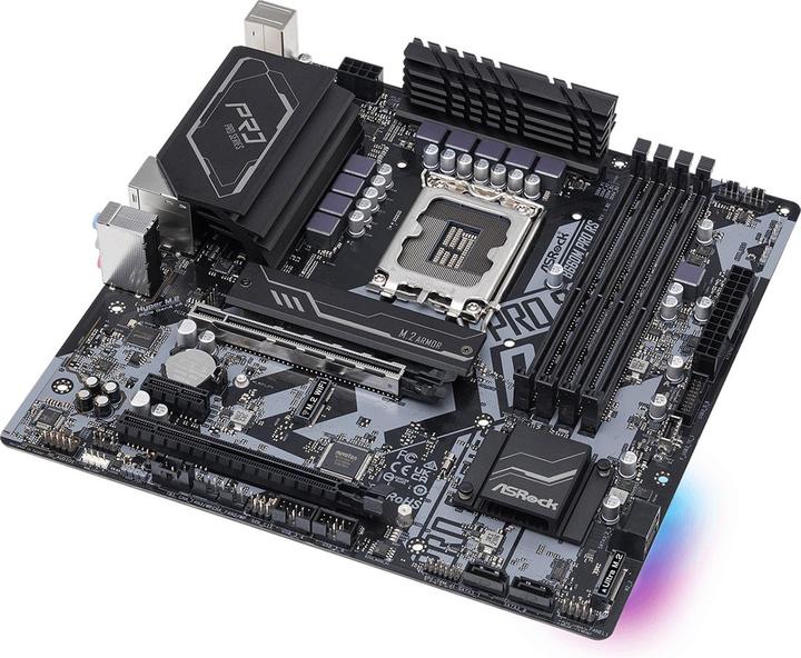 Image du produit AsRock B660M Pro RS (LGA 1700, Intel B660, mATX)