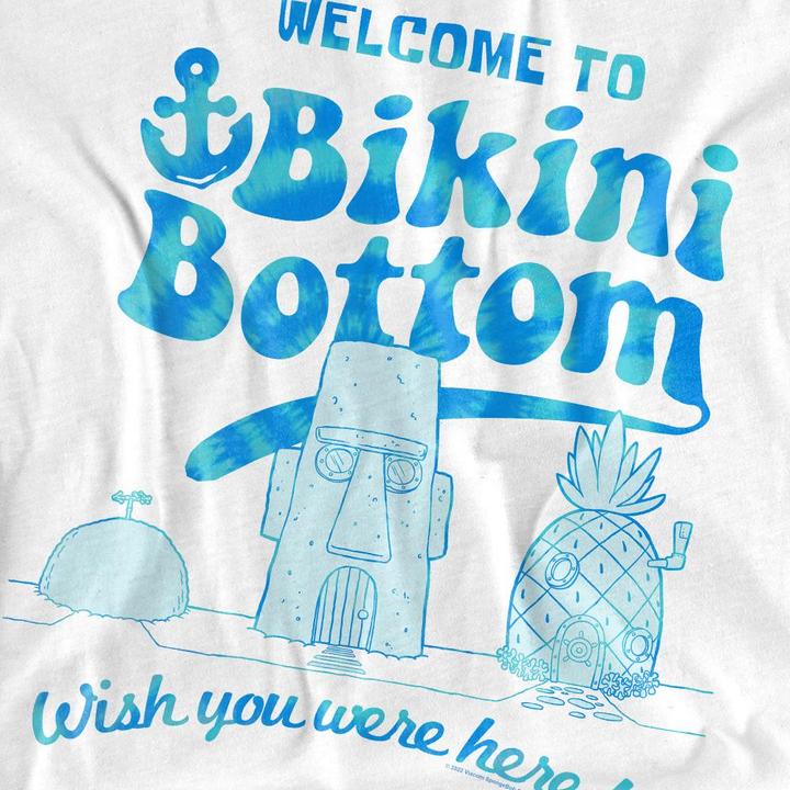 Image du produit Spongebob Squarepants - T-shirt BIKINI BOTTOM WELCOME - Adulte (M)