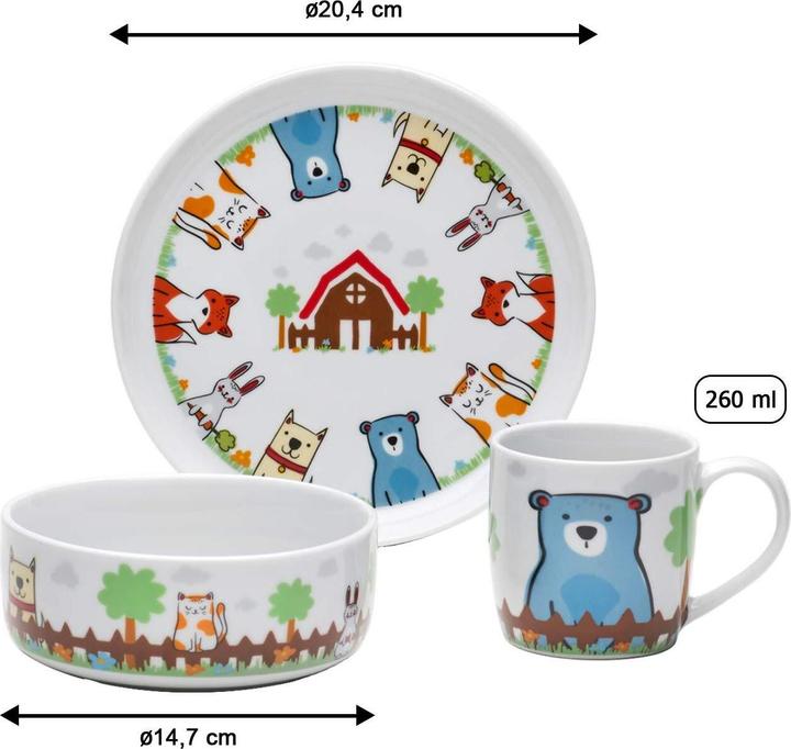 Actual product image Bormioli Rocco Fuchs und Freunde