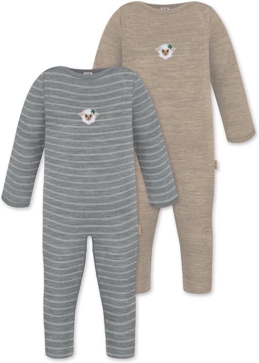 Immagine prodotto Normani Pagliaccetto da 2 pezzi per bambino in merino "Tangoio" - 9595 (86)