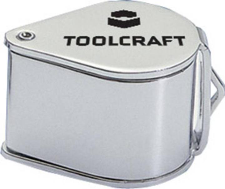Produktbild Toolcraft TO-8595999 Einschlaglupe Vergrösserungsfaktor: 10 x Linsengrösse: (Ø)