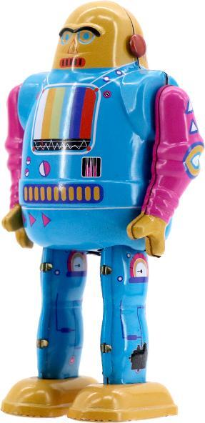 Produktbild Mr & Mrs Tin Robot TV Bot