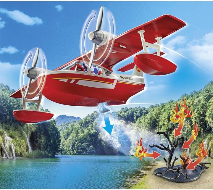 Productafbeelding Playmobil 71463 Blusvliegtuigen met blusfunctie (71463)