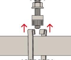 Actual product image Fischer Sprinkler clamp FRLH 10" M20"