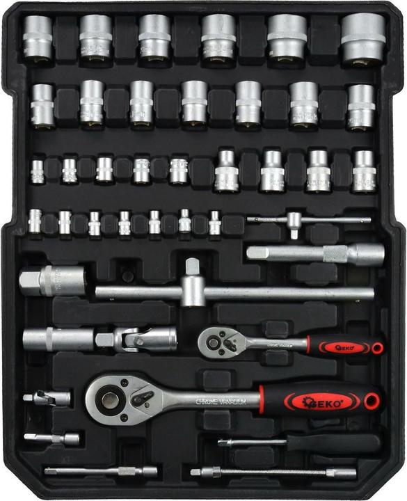 Produktbild GEKO Werkzeugkoffer 186 Teile, AL-Bau (186 Teile)