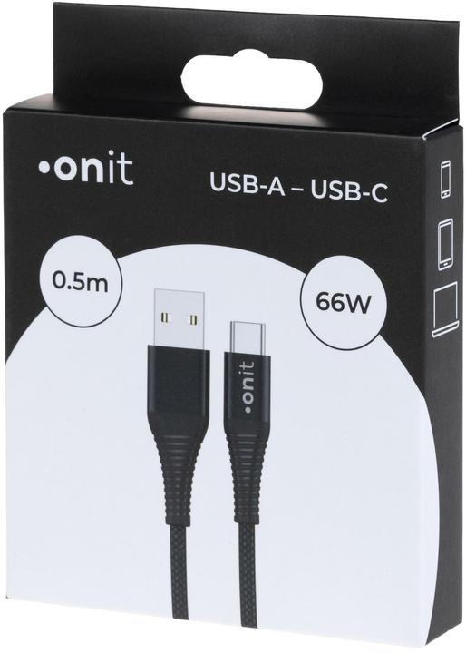 Immagine prodotto Onit Cavo USB 2.0 USB A - USB C 0,5 m, nero (0.50 m, USB 2.0)