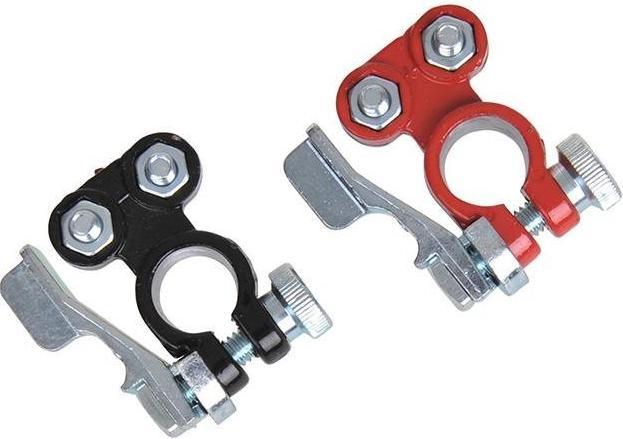 Immagine prodotto ProPlus Set di connettori rapidi per batteria (+) e (-) rosso/nero in blister