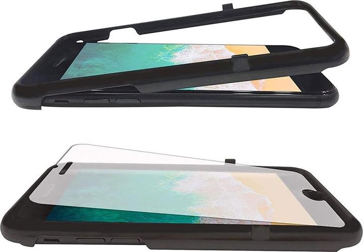 Produktbild Apfelkiste - Panzer Glas Displayschutzfolie mit Montagerahmen (2er Set) (2 Stück, Apple iPhone SE, Apple iPhone 6s, Apple iPhone 8, Apple iPhone 7)
