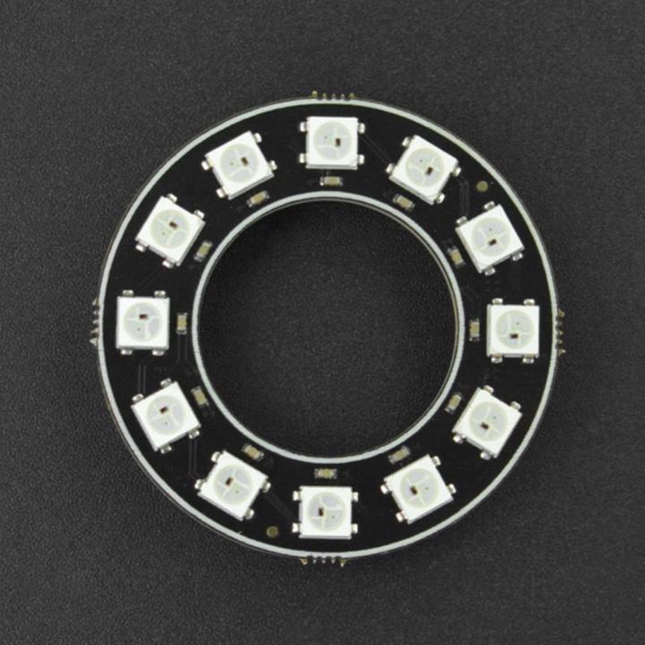 Image du produit DFRobot Neopixel Ring 12x WS2812 RGB LED