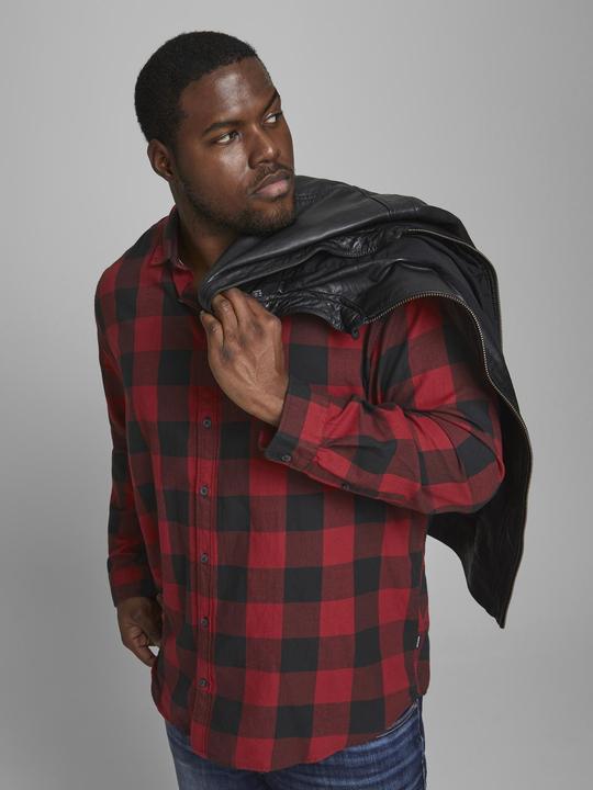 Produktbild Jack & Jones Karo Plus Size Hemd (7XL)
